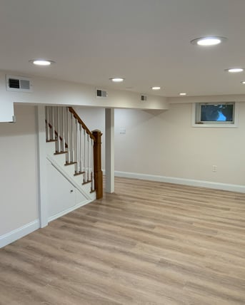 Boston, MA finished basement remodel by Honorato Company-3