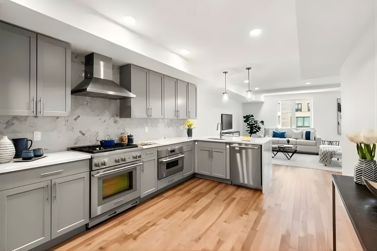 Condo kitchen remodel in Boston, MA by Honorato Company