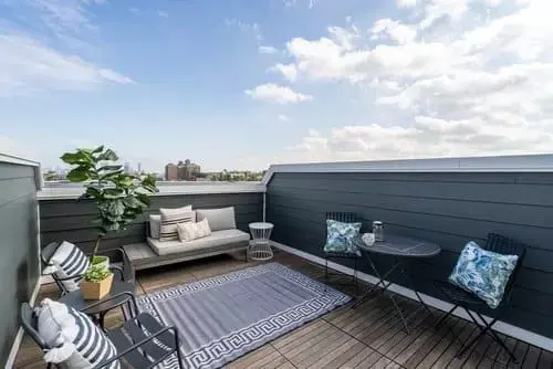 Beautiful condo rooftop in the Greater Boston area by Honorato Company